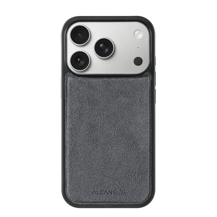 iPhone 17 Pro Max - Alcantara Back Cover - Nardo Gray