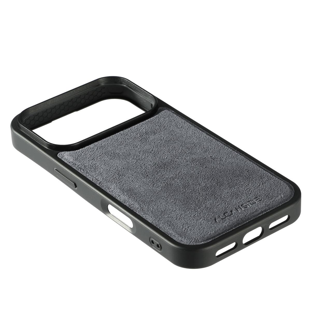 iPhone 17 Pro Max - Alcantara Back Cover - Nardo Gray