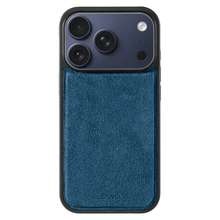 iPhone 17 Pro Max - Alcantara Back Cover - Ocean Blue