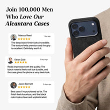 iPhone 17 Pro Max - Alcantara Case - Deep Black