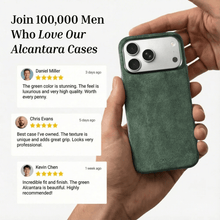 iPhone 17 Pro - Alcantara Case - Midnight Green