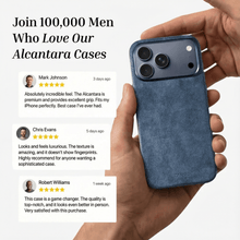 iPhone 17 Pro Max - Alcantara Case - Ocean Blue
