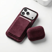 iPhone 17 Pro - Alcantara Case - Wine Red