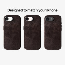 iPhone 17e - Alcantara Case - Chocolate Brown