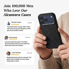 iPhone 17 Pro - Alcantara Case - Deep Black