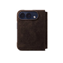 iPhone Duo - Alcantara Case - Chocolate Brown