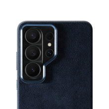 Samsung Galaxy S26 Ultra - Alcantara Case - Navy Blue