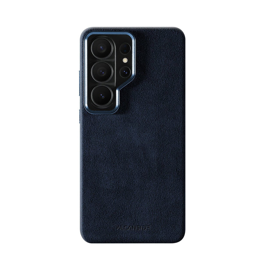 Samsung Galaxy S26 Ultra - Alcantara Case - Navy Blue