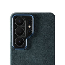 Samsung Galaxy S26 Ultra - Alcantara Case - Navy Blue